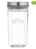 Kilner 3tlg. Kefir Set in Silber/ Transparent - 500 ml