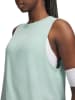 Under Armour Top sportowy "Campus Muscle Tank" w kolorze turkusowym