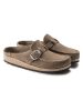 Birkenstock Leren clogs "Buckley" beige