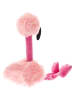 Ferribiella Plüschtier "Flamingo" in Rosa/ Pink - (B)10 x (H)32 x (T)18 cm