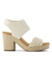 TOMS Haksandalen crème