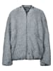 Herrlicher Teddyjacke "Yaya" in Blaugrau