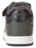 Kappa Sneakers "Kora" in Schwarz/ Khaki