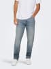 ONLY & SONS Jeans "Onsedge" - Straight fit - in Hellblau