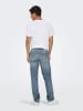 ONLY & SONS Dżinsy "Onsedge" - Straight fit - w kolorze błękitnym