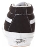 Vans Leren sneakers "Sk8-Mid" zwart
