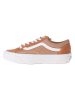Vans Skórzane sneakersy "Old Skool" w kolorze jasnobrązowym