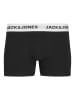 JACK & JONES Junior 5er-Set: Boxershorts in Schwarz/ Dunkelblau/ Khaki