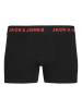 JACK & JONES Junior 7er-Set: Boxershorts in Schwarz