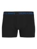 JACK & JONES Junior 7er-Set: Boxershorts in Schwarz