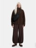 Pieces Fleece vest bruin