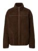 Pieces Fleece vest bruin