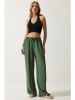 trendyol Broek donkergroen