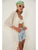 trendyol Kaftan w kolorze kremowym