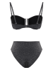 trendyol Bikini w kolorze antracytowym