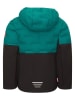 Trollkids Hybridjacke "Helgeland" in Grün/ Schwarz