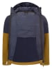Trollkids Hybride jas "Helgeland" lichtbruin/donkerblauw