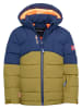Trollkids Winterjas "Gryllefjord" blauw/kaki