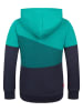 Trollkids Bluza "Alesund" w kolorze granatowo-zielonym
