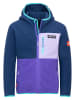 Trollkids Fleecejacke "Aurlandsfjord" in Blau/ Lila