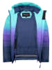 Trollkids Ski-/ Snowboardjacke "Hemsedal" in Türkis/ Dunkelblau