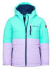 Trollkids Ski-/snowboardjas "Hemsedal XT" turquoise/paars