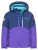 Trollkids Softshelljas "Balestrand" paars/blauw