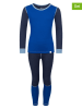 Trollkids 2-delige functionele ondergoedset "Merino II" blauw