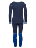 Trollkids 2-delige functionele ondergoedset "Merino II" blauw