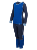 Trollkids 2-delige functionele ondergoedset "Merino II" blauw