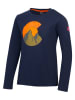 Trollkids Longsleeve "Halsafjord" donkerblauw