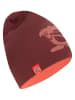 Trollkids Wende-Beanie "Troll" in Rot/ Orange