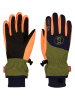 Trollkids Functionele fingerhandschoenen "Trolltunga" kaki/zwart