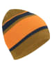 Trollkids Beanie "Nordland" kaki/oranje