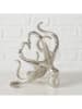 Boltze Flaschenträger "Octo" in Silber - (B)12 x (H)15,5 cm