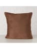 Boltze Kissen ''Hygge'' in Dunkelbraun - (L)45 x (B)45 cm