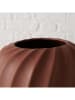 Boltze Vase ''Windy'' in Braun - (H)19 x Ø 17,5 cm