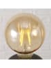 Boltze Lampa stołowa LED "Kulan" w kolorze brązowym - wys. 19 x Ø 9 cm