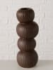 Boltze Wazon "Cocoa" w kolorze ciemnobrązowym - wys. 22,8 x Ø 8,5 cm