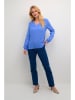 Kaffe Bluse in Blau