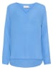 Kaffe Bluse in Blau