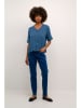 Cream Blouse donkerblauw/blauw