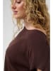 KAFFE curve Bluse in Braun