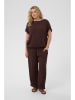 KAFFE curve Bluse in Braun