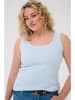 KAFFE curve Top in Hellblau