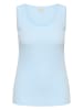 KAFFE curve Top in Hellblau
