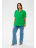 KAFFE curve Bluse in Grün