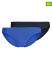 Skiny 2-delige set: slips blauw/donkerblauw