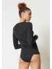 Skiny Longsleeve in Schwarz
