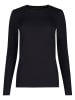 Skiny Longsleeve in Schwarz